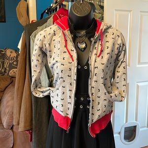 Vintage cropped Scotty dog hoodie - Delia’s - xs